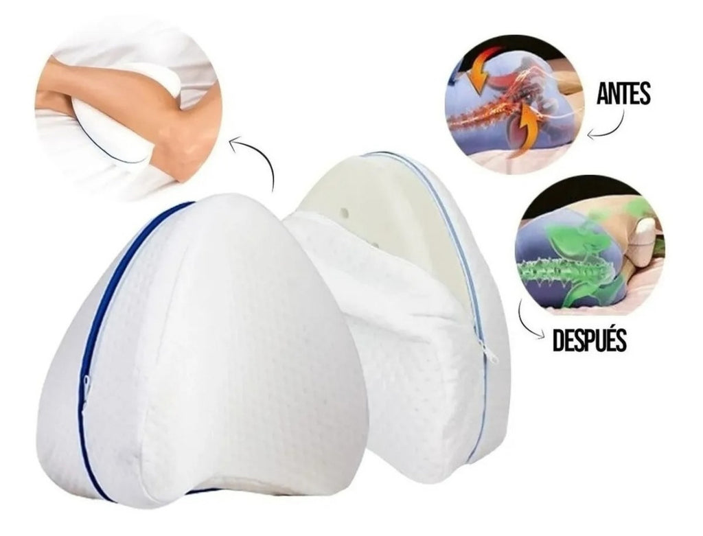 Almohada ortopédica para piernas y rodil