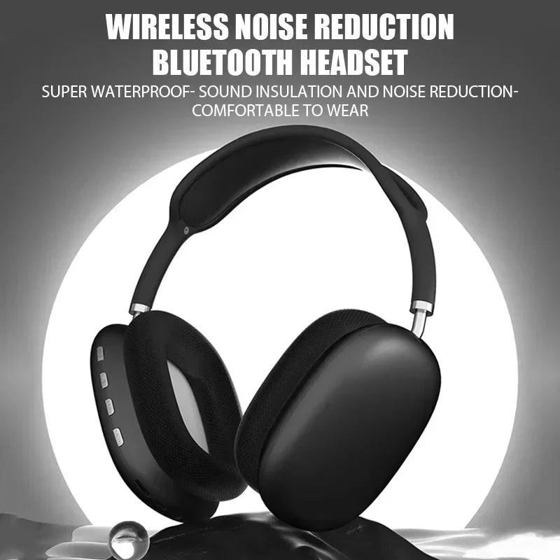 P9 Wireless Headphones Bt Headset Smart Noise Reduction Headsets Stereo Sound TWS Earphones Gaming Earpiece for Phone PC