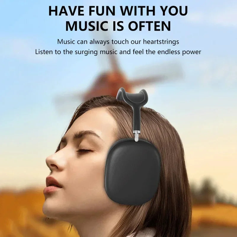 P9 Wireless Headphones Bt Headset Smart Noise Reduction Headsets Stereo Sound TWS Earphones Gaming Earpiece for Phone PC
