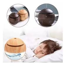 Humidificador Difusor Aromas Redondo Led