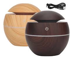 Humidificador Difusor Aromas Redondo Led